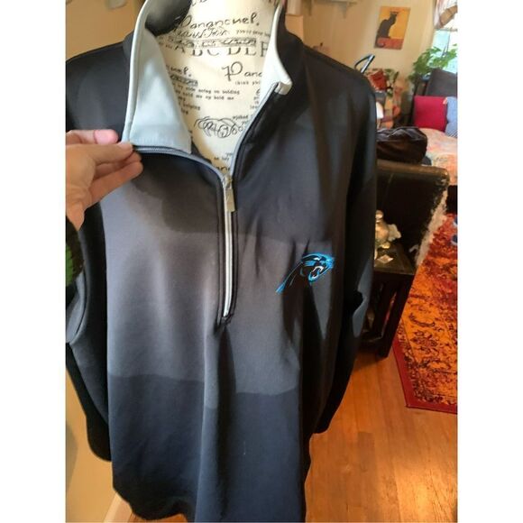 Antiqua Carolina Panthers Pullover - Picture 5 of 7